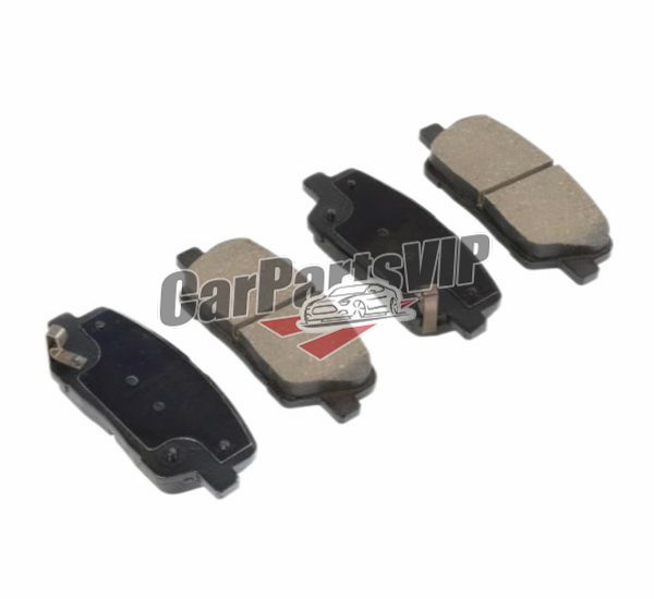 58302-2JA00, 58302-2MA00, 58302-2WA00, Rear Axle Brake Pad for Hyundai, Hyundai / Hyundai (Beijing) / Kia Rear Axle Brake Pad