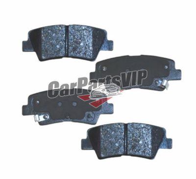 58302-2TA60, 58302-3FA01, 58302-3KA31, 58302-3QA10, Rear Axle Brake Pad for Kia, Kia / Hyundai Rear Axle Brake Pad