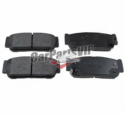 58302-3EU00, Rear Axle Brake Pad for Kia, Kia / Chenglong Future / Ssangyong Rear Axle Brake Pad