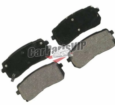 58302-3JA00, 58302-4DA00, 58302-4HA50, Rear Axle Brake Pad for Kia, Kia Rear Axle Brake Pad