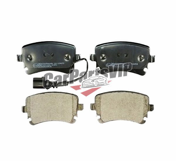 7H0698451, Rear Axle Brake Pad for Volkswagen, Volkswagen / Audi / Bentley Rear Axle Brake Pad