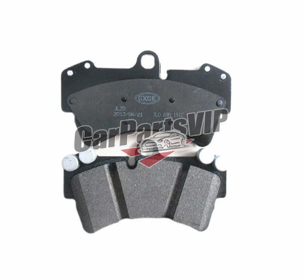 7L0698151E, 7L0698151J, 7L6698151D, Front Axle Brake Pad for Porsche, Porsche / Volkswagen / Audi Front Axle Brake Pad