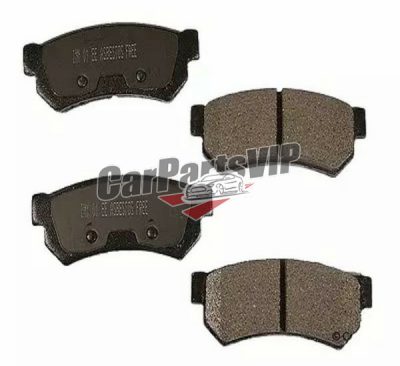 88935752, 88983915, 88983916, 89027184, Rear Axle Brake Pad for Chevrolet, Chevrolet / Buick / Isuzu / Oldsmobile / SAAB Rear Axle Brake Pad