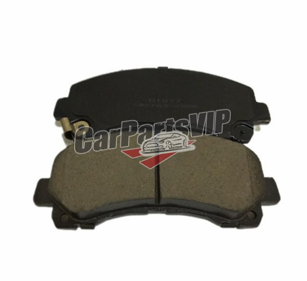 8980791040, Front Axle Brake Pad for Isuzu, Chevrolet / Isuzu Front Axle Brake Pad