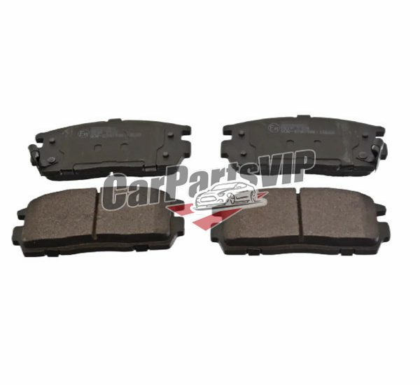 96626076, Rear Axle Brake Pad for Chevrolet, Chevrolet / ChevroletT (SGM) / Holden / Opel / Vauxhall Rear Axle Brake Pad