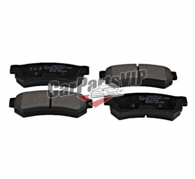 96800089, Rear Axle Brake Pad for Buick, Buick / Chevrolet / Daewoo Rear Axle Brake Pad