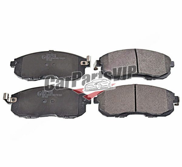 D1060-1KA1A, D1060-EM10A, D1060-JN00A, Front Axle Brake Pad for Nissan, Fiat / Nissan / Nissan (Dongfeng) / Suzuki / Renault Front Axle Brake Pad