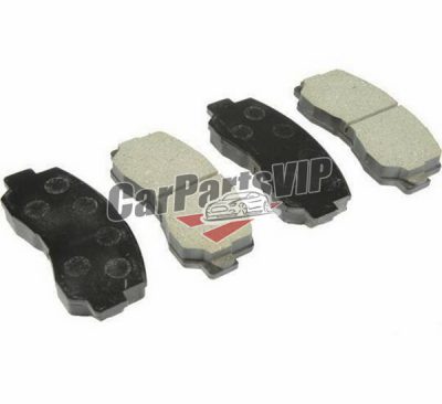 MB058197, MB134729, MB150673, Front Axle Brake Pad for Dodge, Dodge / Mazda / Mitsubishi / Plymouth Arrow / Toyota Front Axle Brake Pad