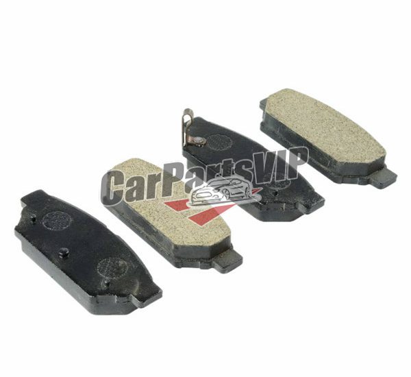 MB928314, MN116770, MR205377, MR389565, MR389569, Rear Axle Brake Pad for Mitsubishi, Mitsubishi / Eagle / Dodge / Dongnan (Soueast) / Plymouth Colt Rear Axle Brake Pad