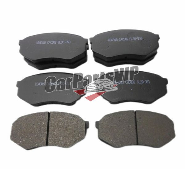 MC838488, MC838489, MC838490, MC862938, Front Axle Brake Pad for Mitsubishi, Mitsubishi Fuso / Canter Front Axle Brake Pad