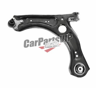 2Q0407151B, Front Left Lower Control Arm for Audi, Audi A1 / Seat Arona / Volkswagen Polo T-Cross Front Left Lower Suspension Control Arm