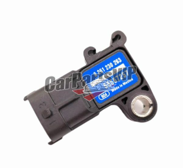 0261230263, 55567257, Manifold Absolute Pressure Sensor MAP for Chevrolet Cruze Trax Buick Encore 1.4L