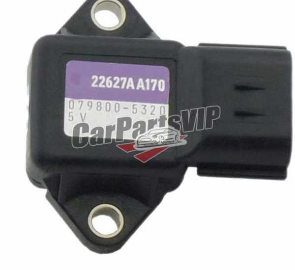 22627AA170, 22627-AA170, 079800-5320, Manifold Absolute Pressure Sensor MAP for Subaru Impreza Wrx