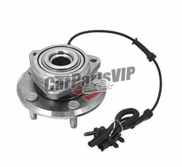 52060398AC, Front Wheel Bearing and Hub Assembly for Jeep Wrangler