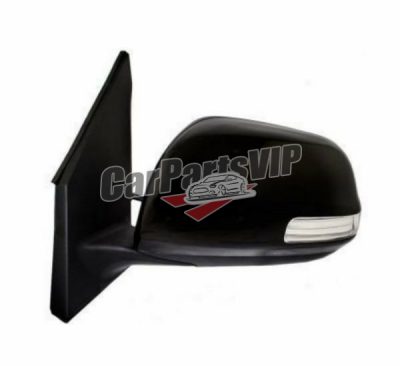 87909-0R020, Left Power Heated Signal Lamp Side Mirror for Toyota RAV4 2009-2012 TO1320273 NA Built