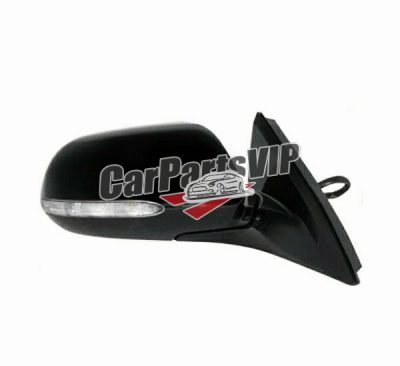 76200-SDA-H21, 76250-SDA-H21, Left Right Power Heated Blue Lens Side Mirror for Honda Accord 2003-2007