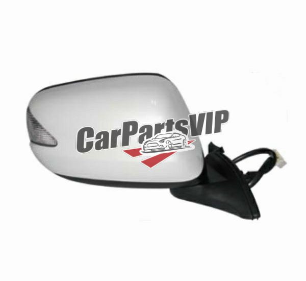 76258-TG5-H11, 76208-TG5-H11, Left Right Power Blinker Folding Side Mirror for Honda Fit Jazz 2008-2013