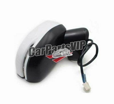 76258-TSG-H21, 76208-TSG-H21, Left Right Power Blinker Folding Side Mirror for Honda Fit Jazz 2014-2019