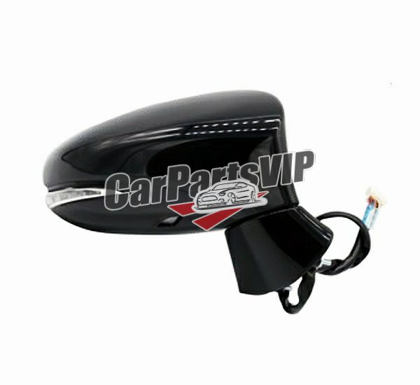 87910-30D11, 87940-30E01, Left Right Power Heated Blinker Folding Puddle Lamp Memory Anti-Glare Side Mirror for Lexus GS 2013-