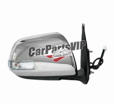 87940-0K391, 87910-0K491, Left Right Power Blinker Chrome Side Mirror for Toyota Hilux Fortuner 2012-201487940-0K391, 87910-0K491, Left Right Power Blinker Chrome Side Mirror for Toyota Hilux Fortuner 2012-2014