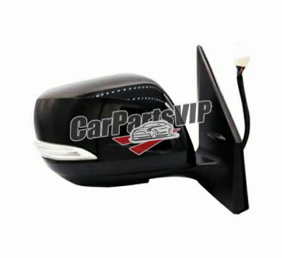 87940-60K40, 87910-60K40, Left Right Power Heated Blinker Folding Puddle Lamp Memory Anti-Glare Camera Side Mirror for Lexus LX 2012-2015