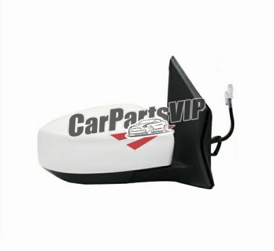 96302-4DW0A, 96301-4DW0A, Left Rigth Power Side Mirror for Nissan Tiida 2016-