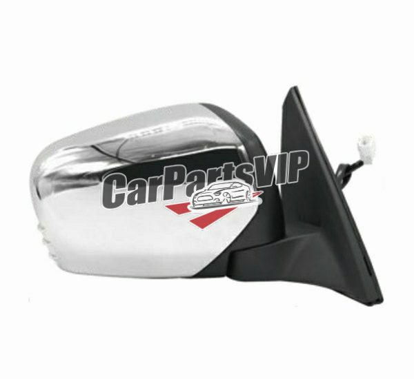 96302-5RF0E, 96301-5RF0E, Left Right Power Heated Folding Side Mirror for Mitsubishi L200 Triton Pajero Sport Montero Sport 2005-2012