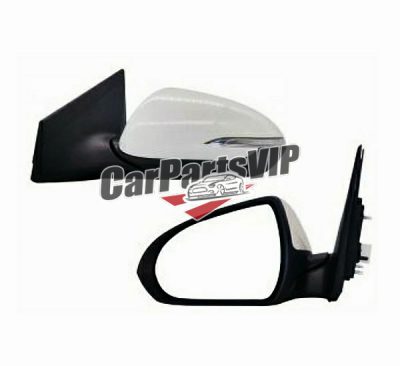 87610-F2000, 87620-F2000, Electric Side Mirror with Lamp for Toyota Elantra 2016-2019