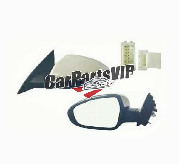 87610-M6030, 87620-M6030, Electric Side Mirror with Lamp for Kia Cerato Forte 2019-